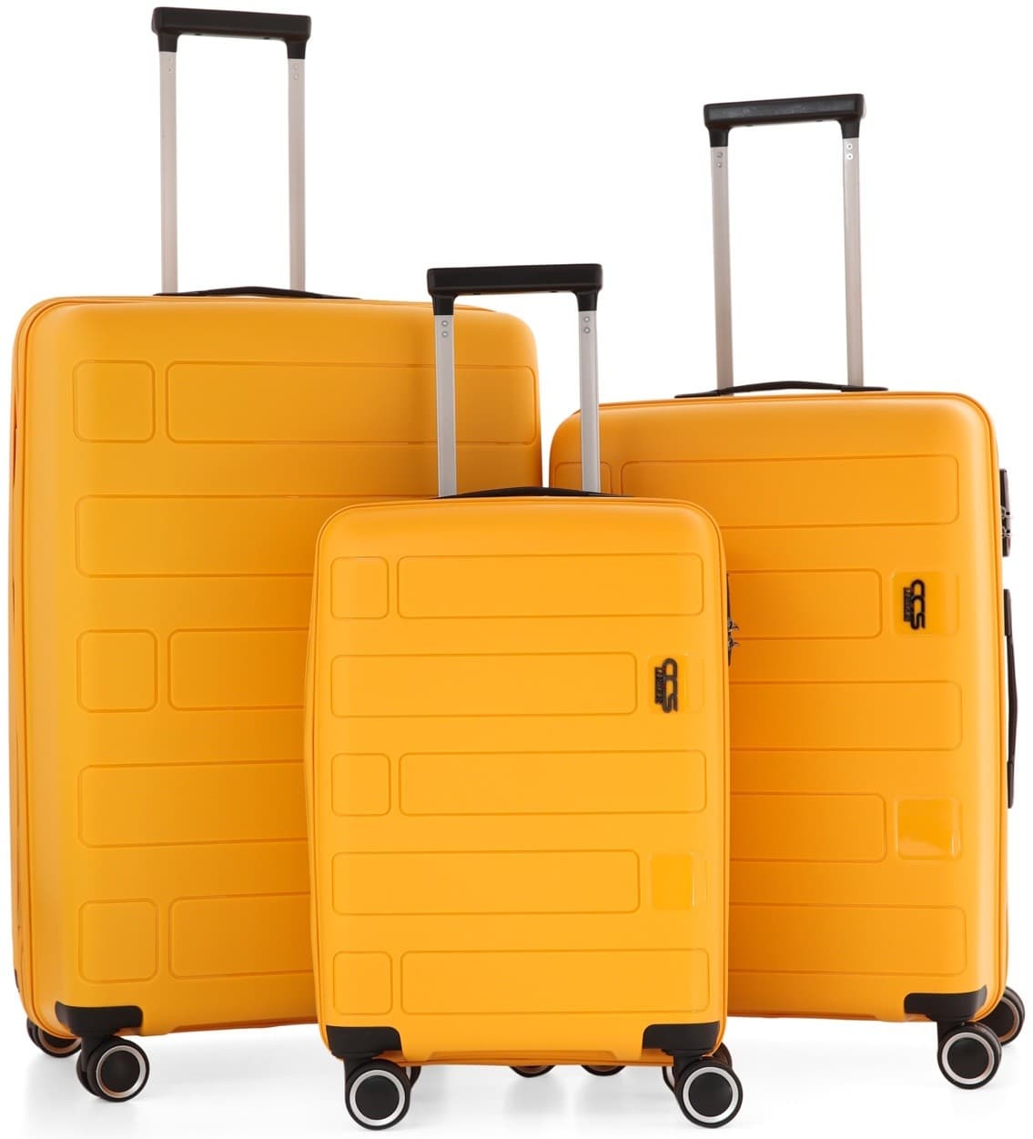 Valiză CCS 5236 Set Yellow