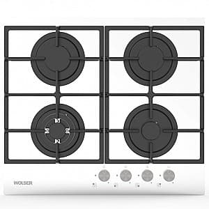 Plita incorporabila pe gaz Wolser WL- 6400 GBN Whi