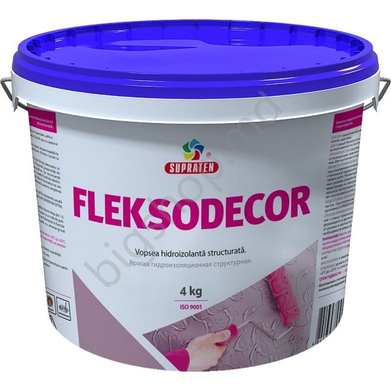 Vopsea Supraten FleksoDecor 4kg