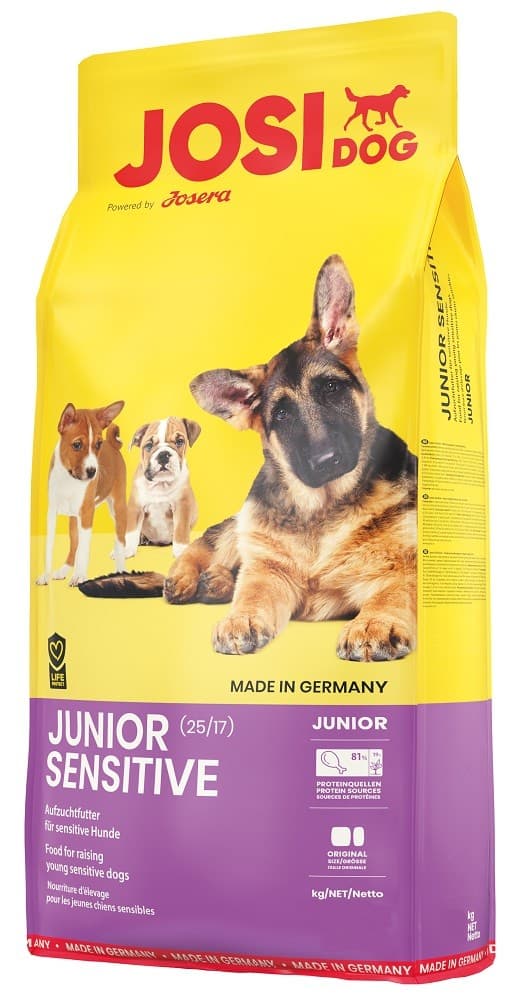 Hrană uscată pentru câini Josera JosiDog Junior Sensitive 15 kg