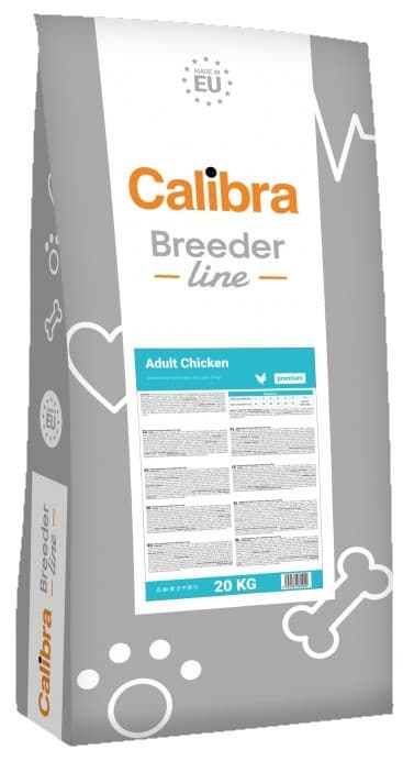 Hrană uscată pentru câini Calibra Dog Breeder Line P Adult 20kg