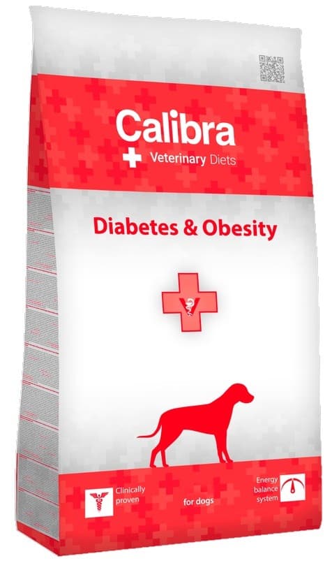 Сухой корм для собак Calibra Diabetes & Obesity 12 Kg