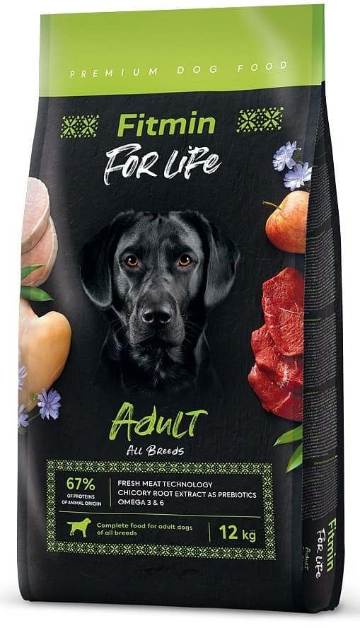 Сухой корм для собак Fitmin For Life adult 12kg