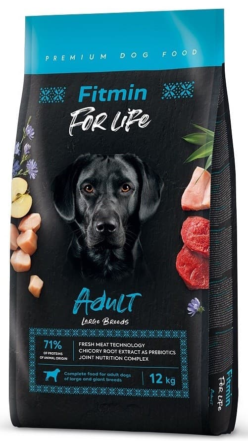 Hrană uscată pentru câini Fitmin For Life Adult Large Breed 12kg