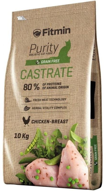 Нrană uscată pentru pisici Fitmin Purity Castrate 10kg