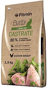 Сухой корм для кошек Fitmin Purity Castrate 1.5kg