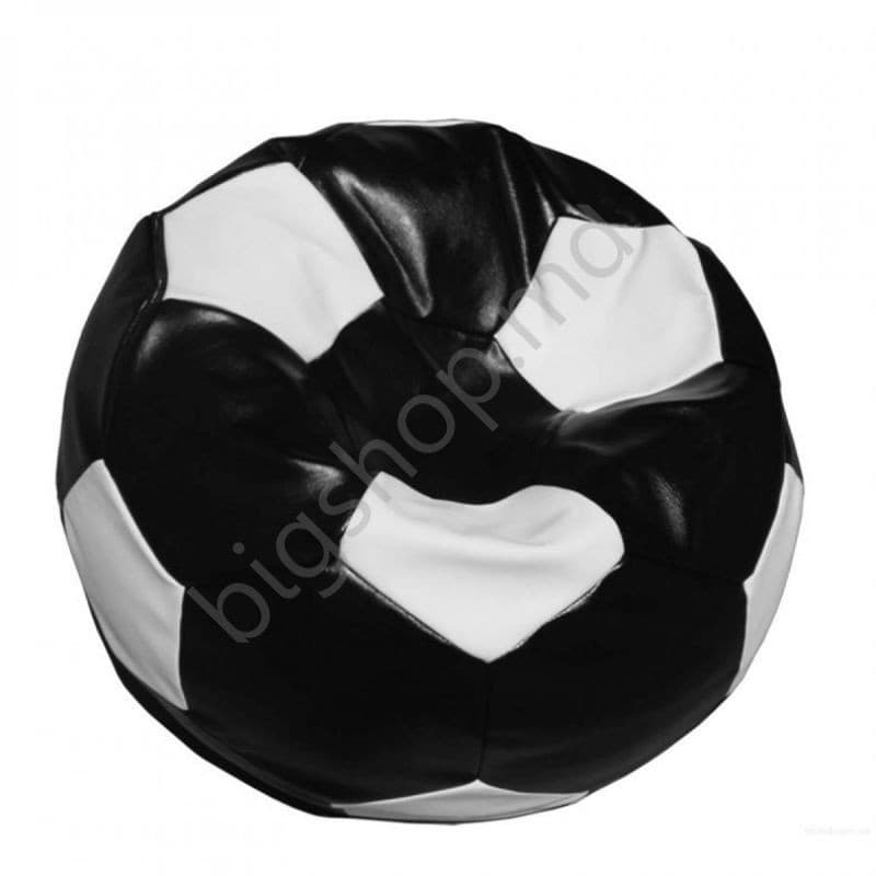 Fotoliu Relax Football medium Black/White