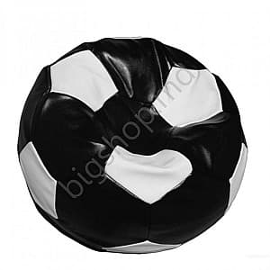 Пуф Релакс Football medium Black/White