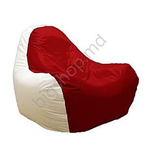 Fotoliu Relax Hi-Poly Medium Red/White