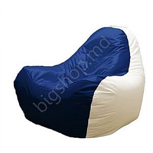 Fotoliu Relax Hi-Poly Medium Blue/White