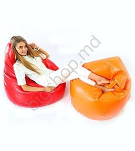 Fotoliu Because Clasic Bean Bag - Red XXL