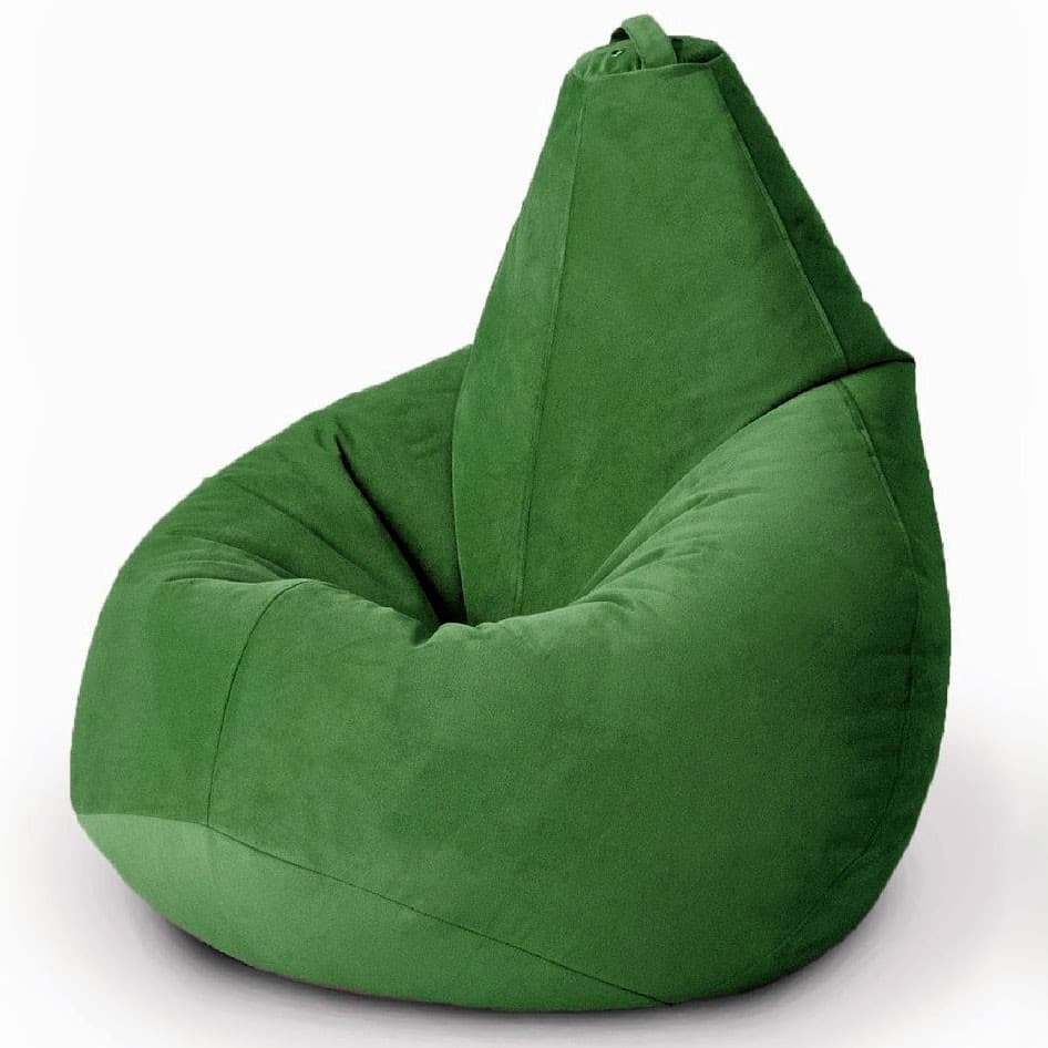 Пуф Beanbag Standart Pear L Green