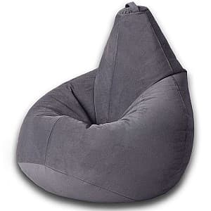 Пуф Beanbag Standart Pear L Dark Gray