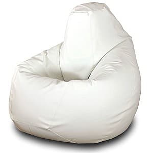 Fotoliu Beanbag Gloss Pear Max L White