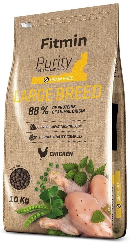 Нrană uscată pentru pisici Fitmin Purity Large Breed 10kg