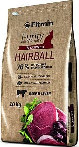 Нrană uscată pentru pisici Fitmin Purity Hairball 10kg