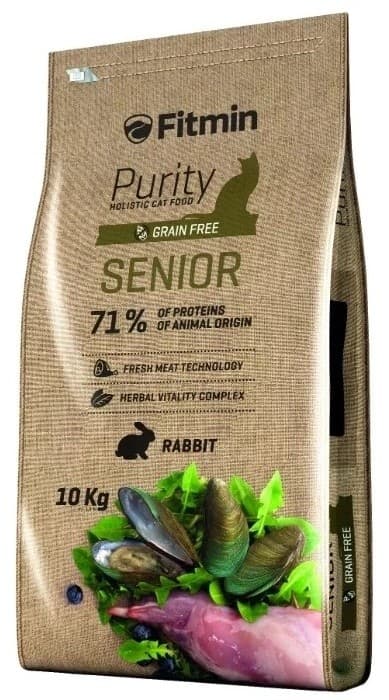 Нrană uscată pentru pisici Fitmin Purity Senior 10kg