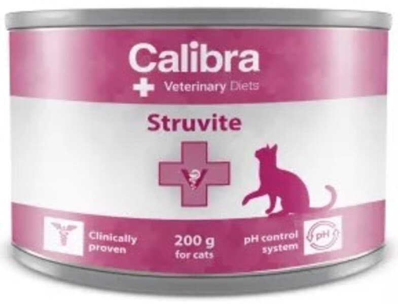 Hrană umedă pentru pisici Calibra VD Cat Struvite Management Can 200g