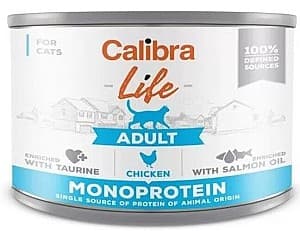 Влажный корм для кошек Fitmin Life can Adult Chicken 200g