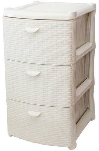 Comoda din plastic Idea М2811 Ivory