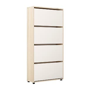 Обувница Mobildor Lux Leo 70 4D Sonoma/White