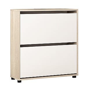 Обувница Mobildor Lux Leo 80 2D Sonoma/White