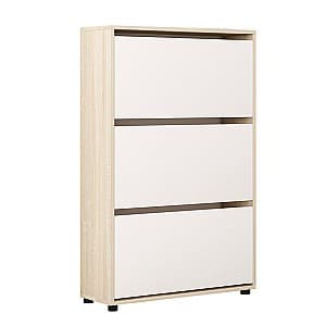 Обувница Mobildor Lux Leo 80 3D Sonoma/White