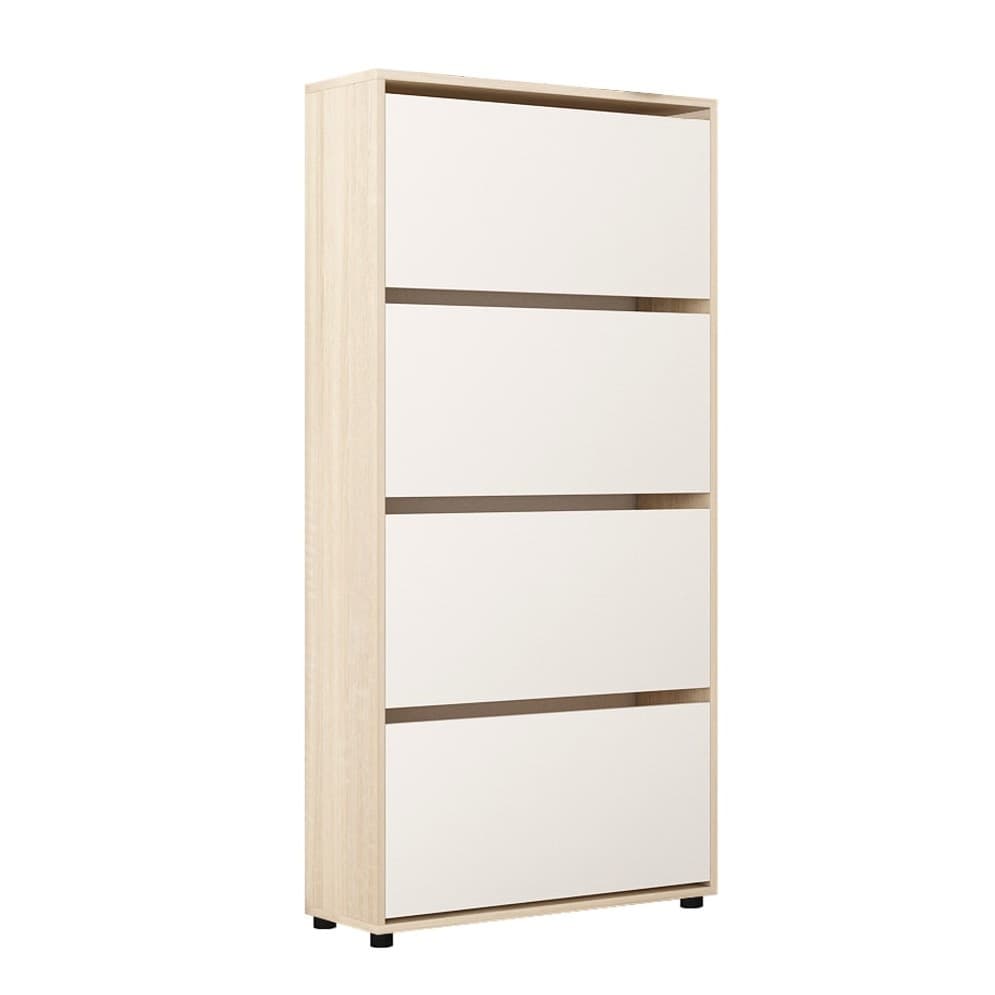 Обувница Mobildor Lux Leo 80 4D Sonoma/White