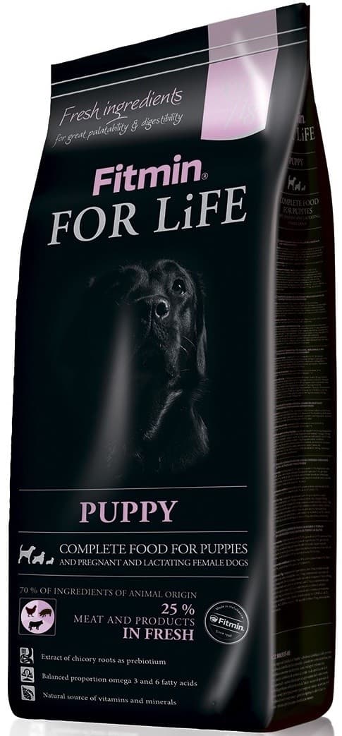 Hrană uscată pentru câini Fitmin For Life Puppy 15kg