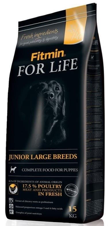 Hrană uscată pentru câini Fitmin For Life Junior Large Breeds 3kg