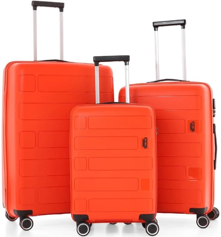 Valiză CCS 5236 Set Orange