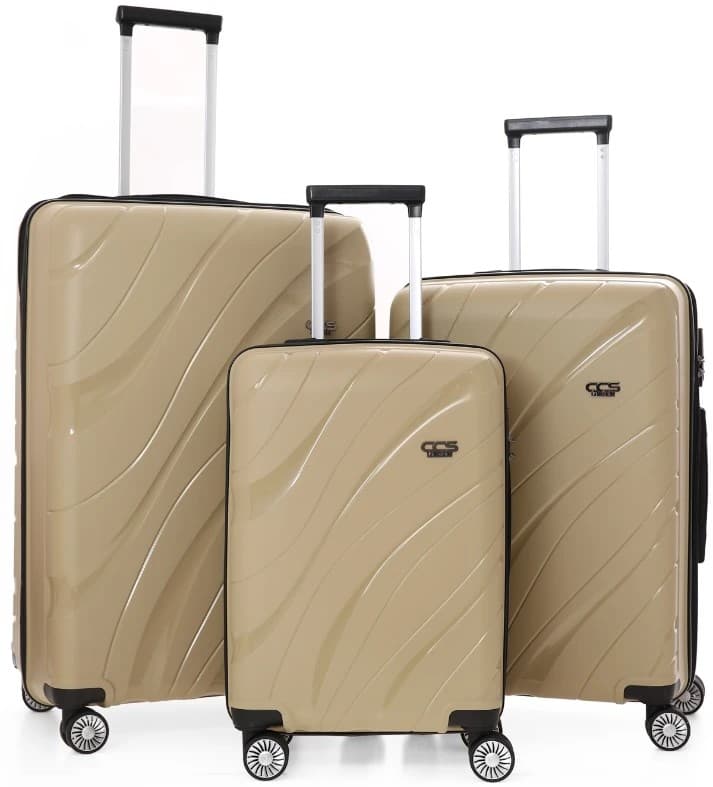 Чемодан CCS 5223 Set Mink
