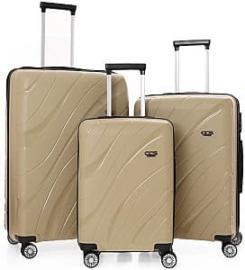 Чемодан CCS 5223 Set Mink