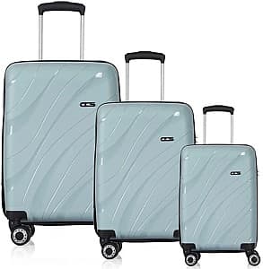 Чемодан CCS 5223 Set Blue