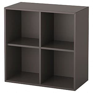 Стеллаж IKEA Eket 4 отделения 70x35x70 Темно-серый