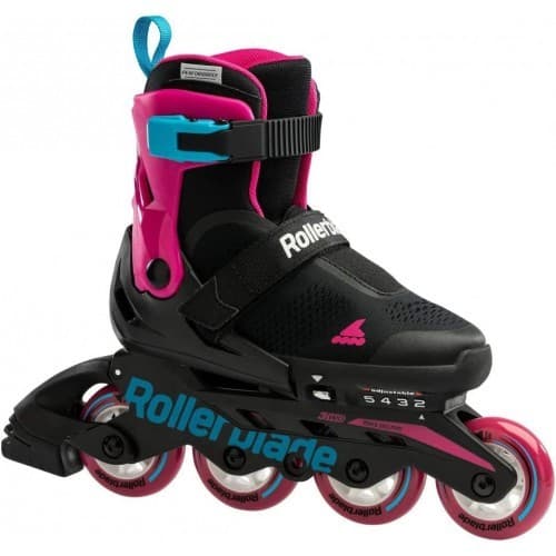 Роликовые коньки Rollerblade  MICROBLADE  FREE NERO/ROSA