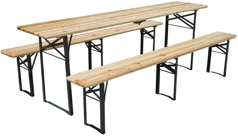 Set de mobila de grădină Strend Pro Dortmund Standard 3 (Brown)