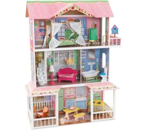 Casuta pentru papusi KidKraft Sweet Savannah Dollhouse 65851-MSN