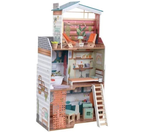 Casuta pentru papusi KidKraft Marlow Dollhouse 65985-MSN