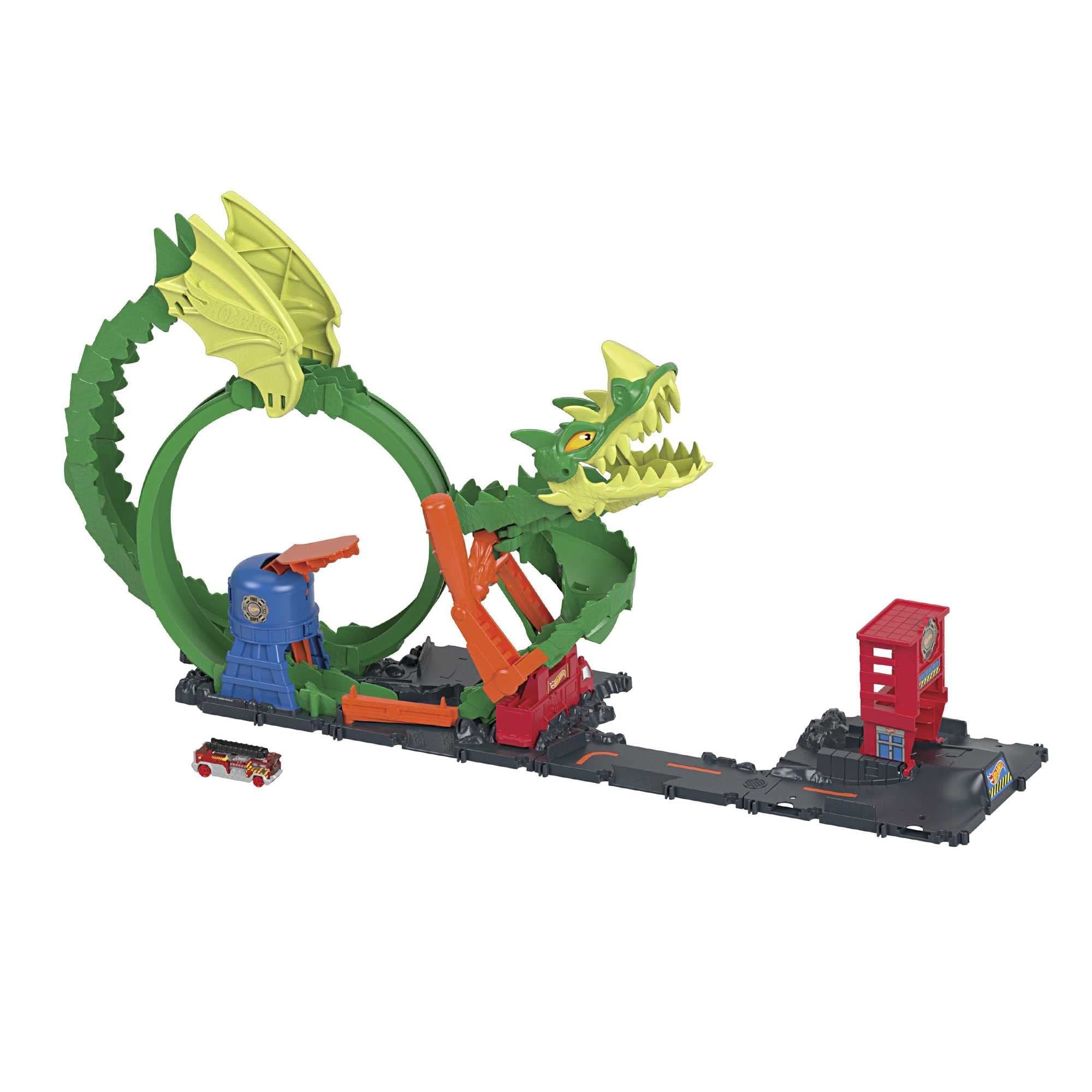  Mattel HW City Dragon Drive Firefight