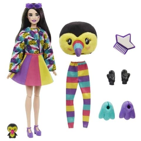  Mattel Barbie Toucan seria Cute Reveal