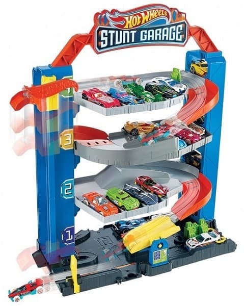  Hot Wheels City Stunt Garage