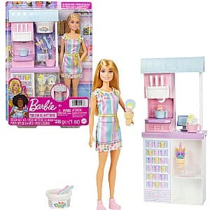 Кукла BARBIE Магазин мороженого