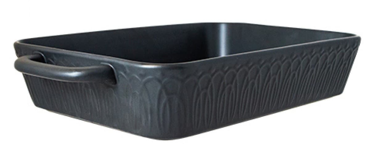 Tavă de copt Casa Masa CERAMICA MARRAKESH 36x21 cm, 2,45 L black