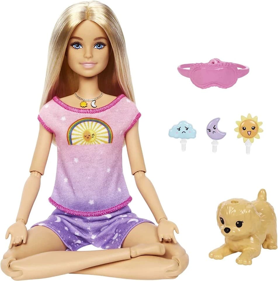 Papusa Mattel Meditatie zi si noapte HHX64