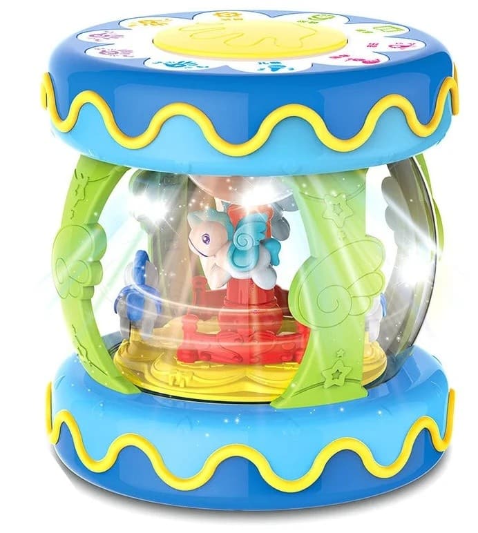 Музыкальная игрушка Huanger карусельный барабан 44062