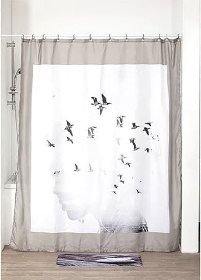 Perdele de baie Tendance Birds 180x200cm