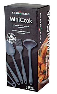 Set ustensile de bucatarie Casa Masa MINI COOK 5 piese