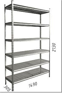 Стеллаж Moduline GV472372-6MB