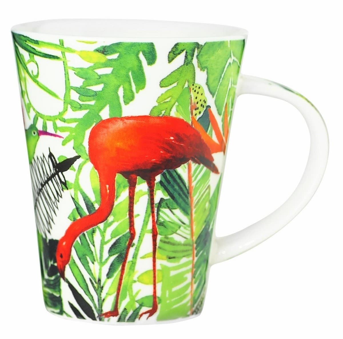 Set pentru ceai și cafea Casa Masa Flamingo Rosu 355 ml (6 buc)